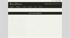 Desktop Screenshot of bozadesign.com
